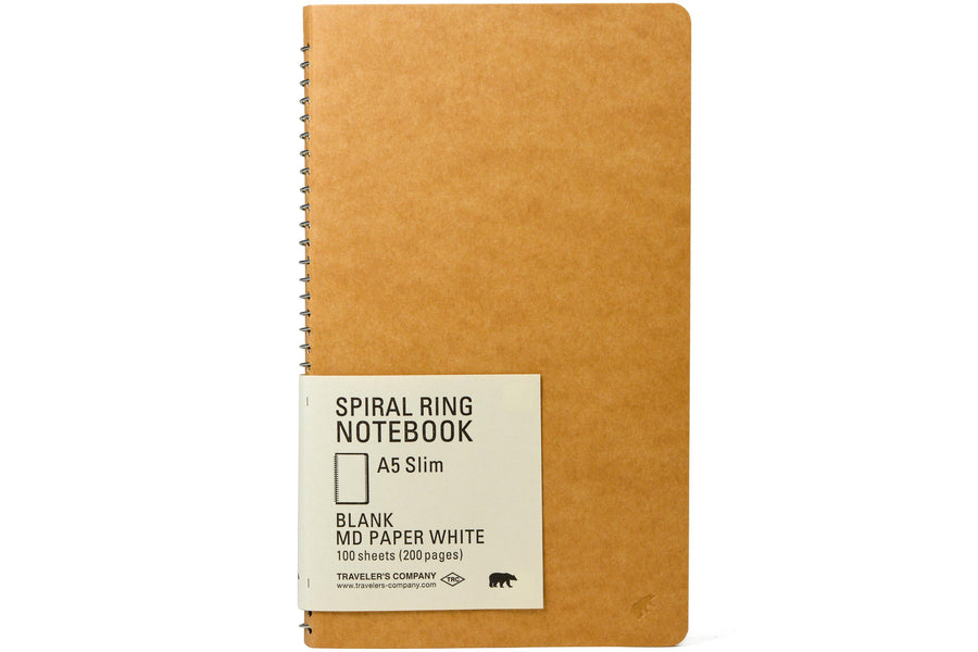Spiral Ring Notebook, MD Paper White