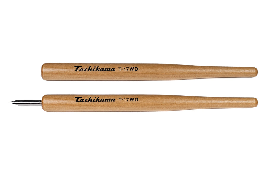 Tachikawa T-17 Tube Nib Holder, Natural Wood