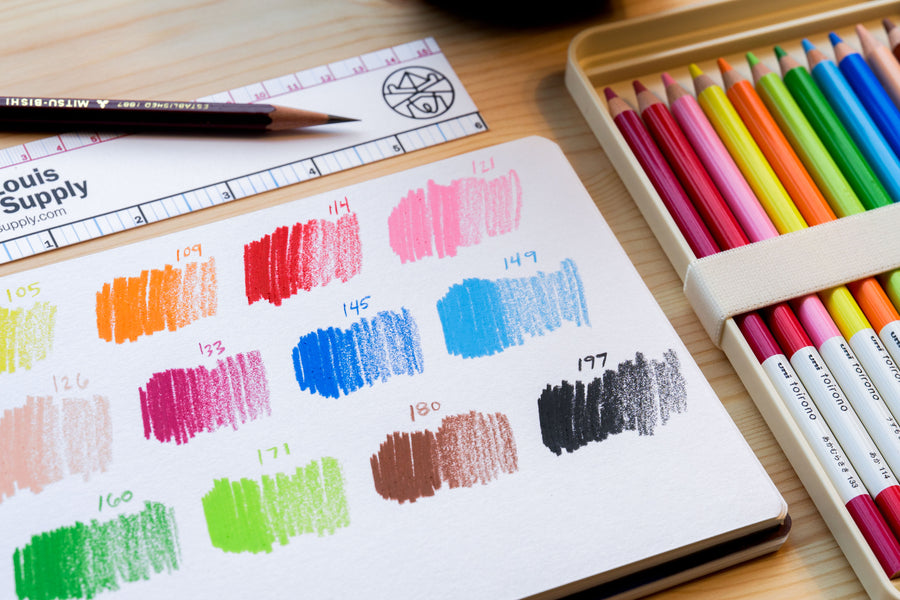Toirono Colored Pencils, Set of 12