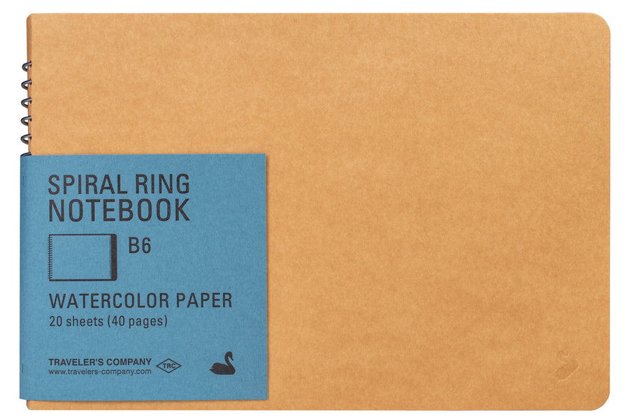 Spiral Ring Notebook, Watercolor Paper