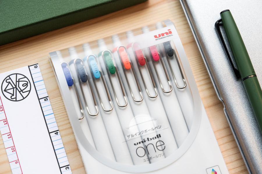 Uni-ball One Rollerball Pens, Extra Fine, Set of 8