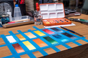 Van Gogh Watercolor Half Pan, #311 Vermilion