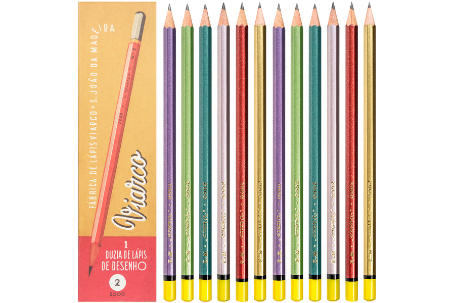 Viarco Vintage Reissues, Complete Set of Six Dozen