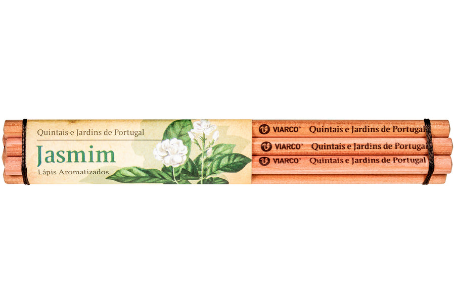 Scented Cedar Pencils, Jasmine, Set of 6