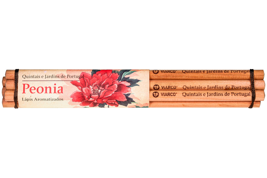 Scented Cedar Pencils, Peony, Set of 6