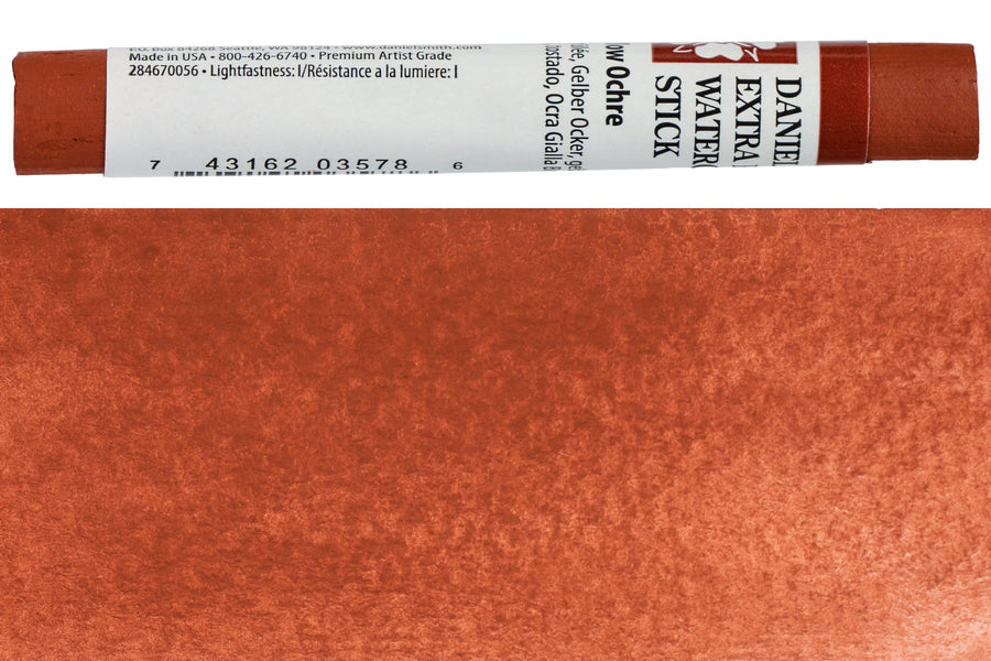 Extra Fine Watercolor Sticks, Burnt Yellow Ochre