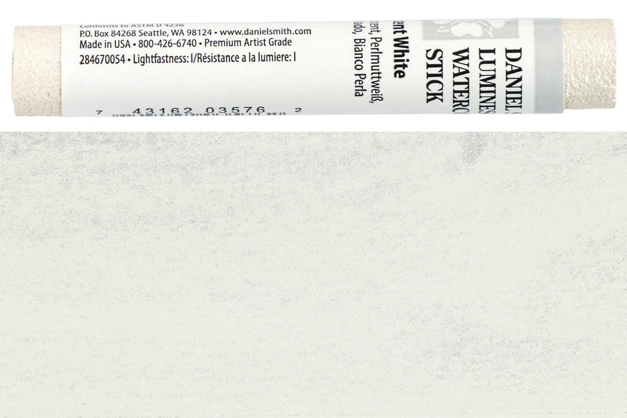 Extra Fine Watercolor Sticks, Pearlescent White