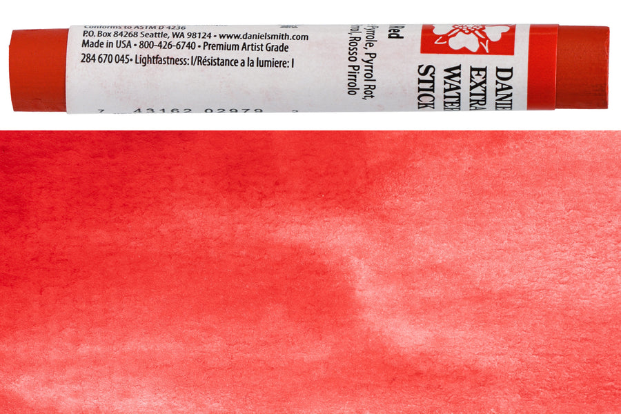 Extra Fine Watercolor Sticks, Pyrrol Red
