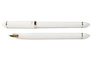 Fude DE Mannen Fountain Pen, White (40°)