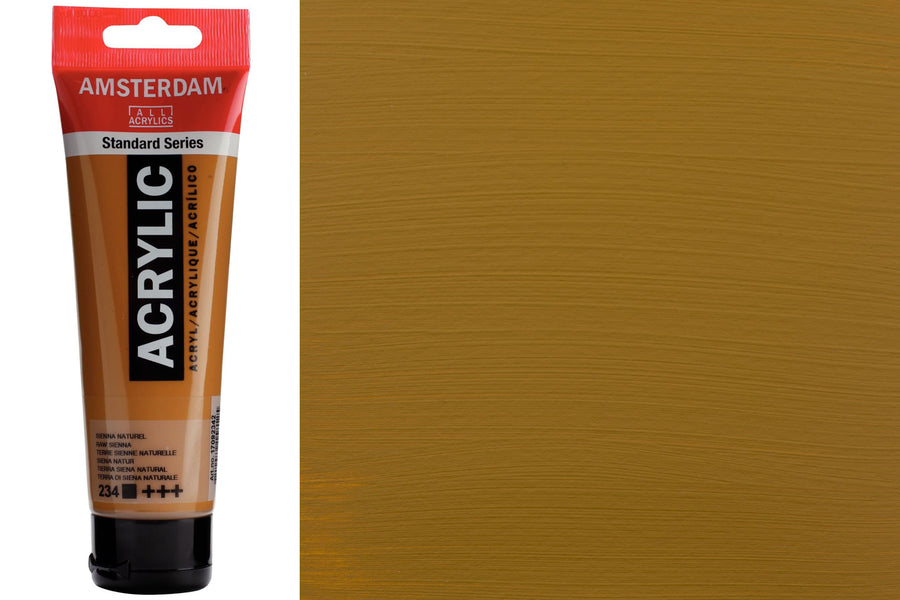 Amsterdam Standard Acrylic Colors, 120 mL, Raw Sienna