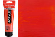 Amsterdam Standard Acrylic Colors, 120 mL, Naphthol Red Light