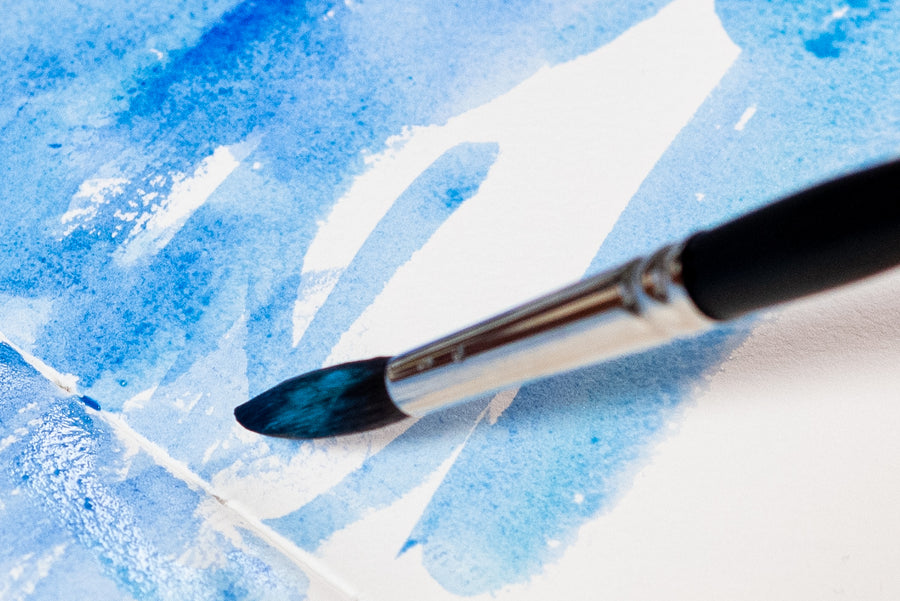 Schmincke - Horadam Watercolor Half Pan, #484 Phthalo Blue - St. Louis Art Supply