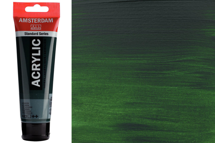 Amsterdam Standard Acrylic Colors, 120 mL, Sap Green