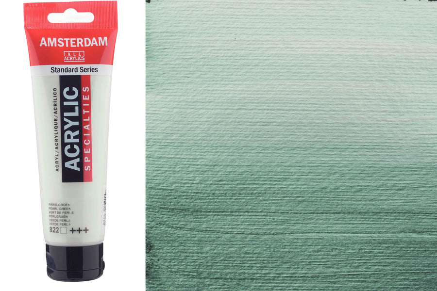 Amsterdam Standard Acrylic Colors, 120 mL, Pearl Green