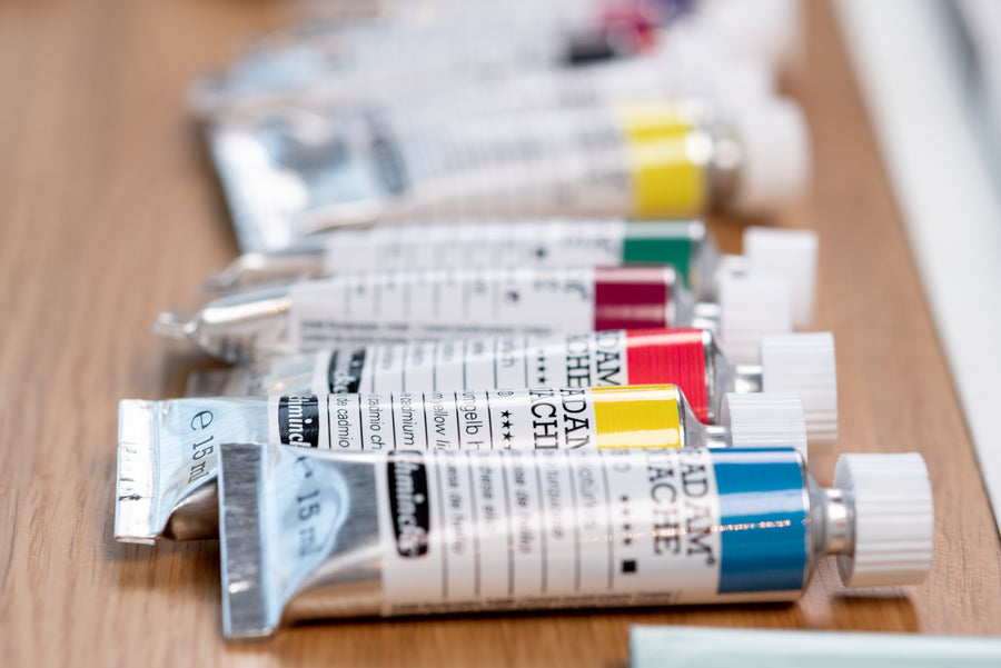 Schmincke - Horadam Gouache, 15 mL, #228 Cadmium Yellow Medium - St. Louis Art Supply