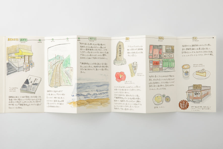 Traveler's Notebook Refill #032: Accordion Fold Paper, Regular Size