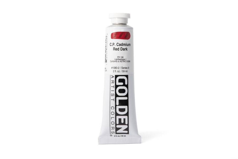 Golden Heavy Body Acrylics, Cadmium Red Dark