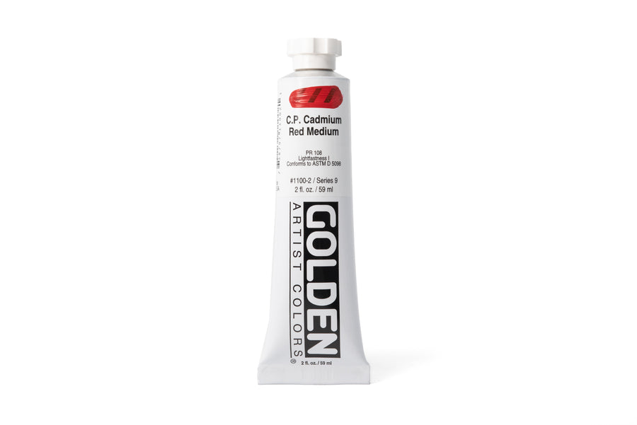 Golden Heavy Body Acrylics, Cadmium Red Medium