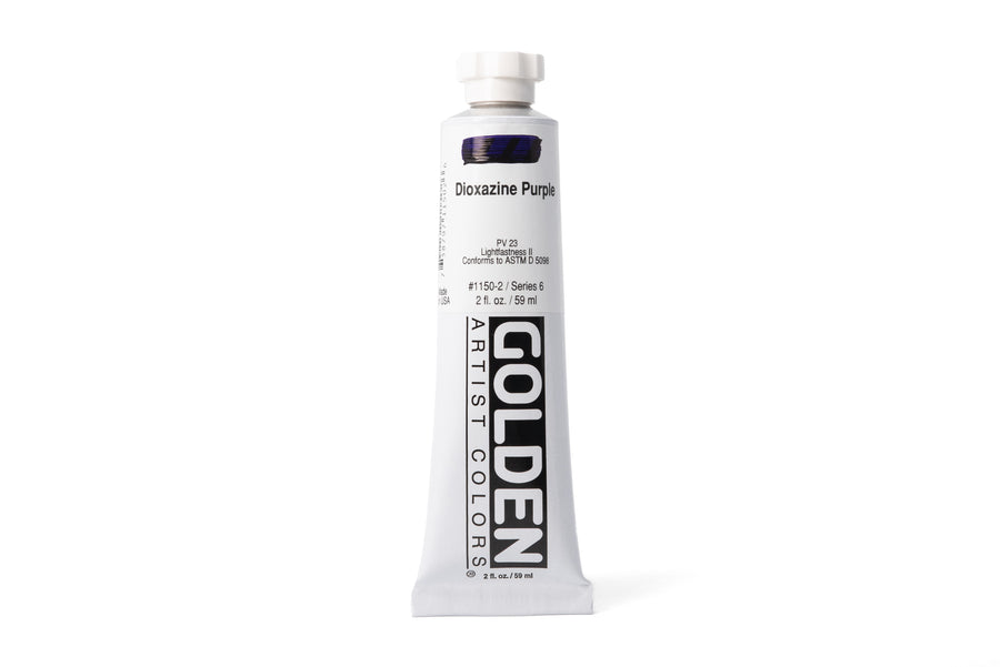 Golden Heavy Body Acrylics, Dioxazine Purple