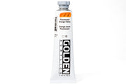 Golden Heavy Body Acrylics, Fluorescent Orange-Yellow, 2 oz. Tube