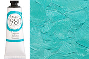Gamblin 1980 Oil Colors, 37 mL, Turquoise