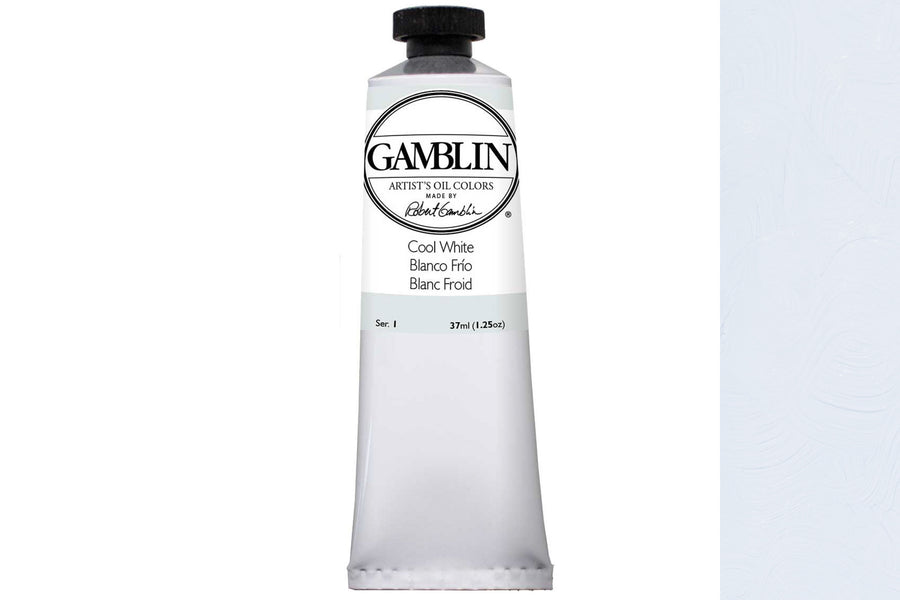 Gamblin Artist's Oil Colors, Cool White