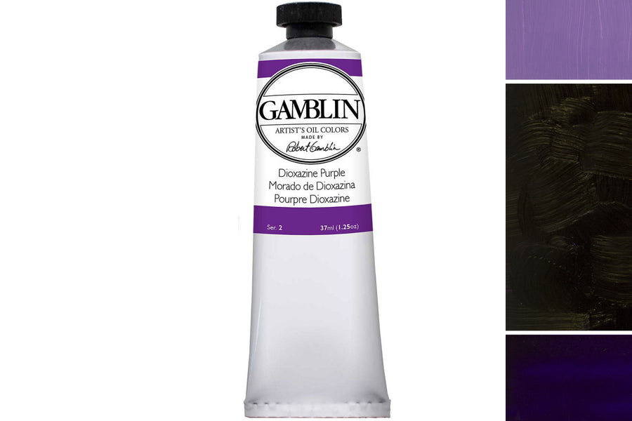 Gamblin Artist's Oil Colors, Dioxazine Purple