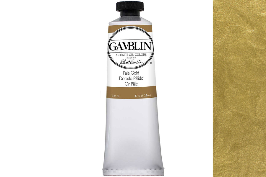 Gamblin Artist's Oil Colors, Pale Gold