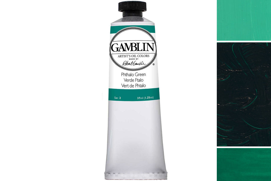 Gamblin Artist's Oil Colors, Phthalo Green