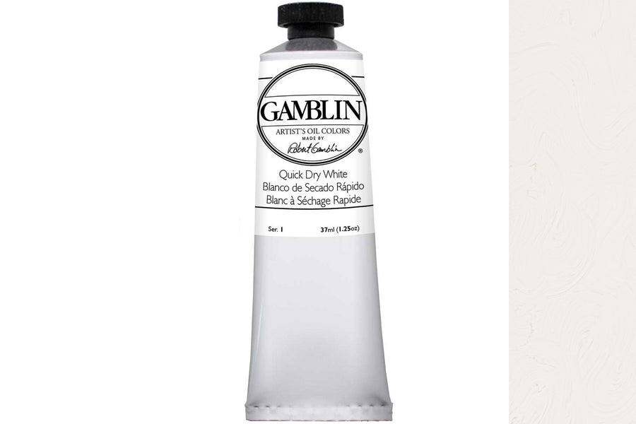 Gamblin Artist's Oil Colors, Quick Dry White