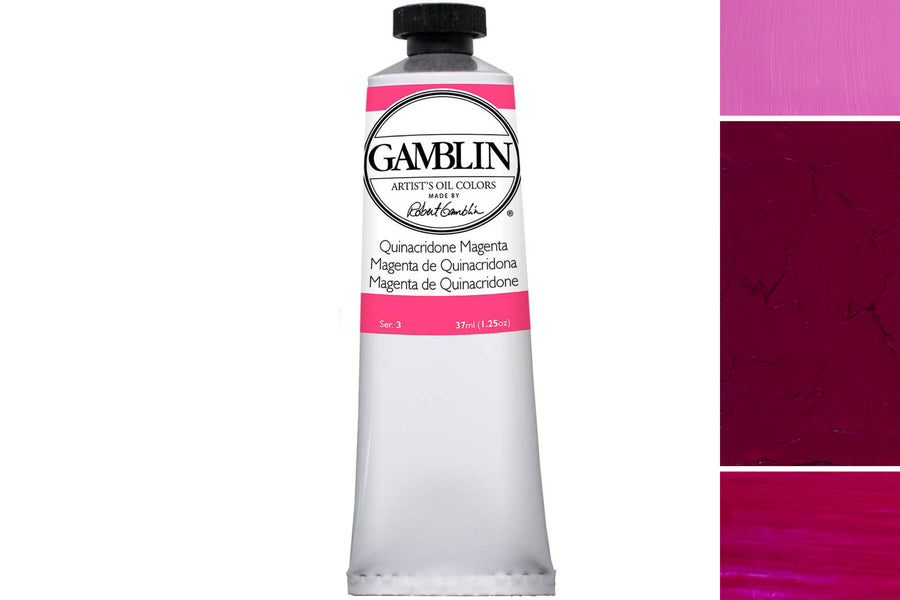 Gamblin Artist's Oil Colors, Quinacridone Magenta