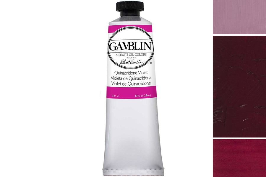 Gamblin Artist's Oil Colors, Quinacridone Violet