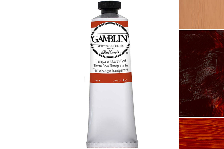 Gamblin Artist's Oil Colors, Transparent Earth Red