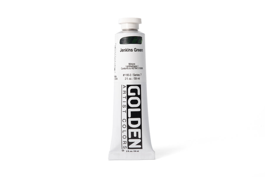 Golden Heavy Body Acrylics, Jenkins Green