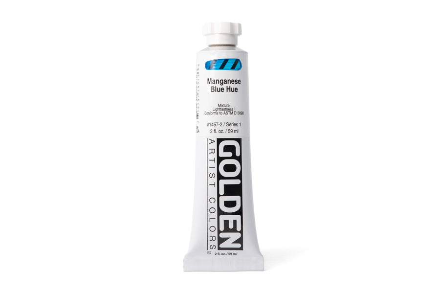 Golden Heavy Body Acrylics, Manganese Blue Hue