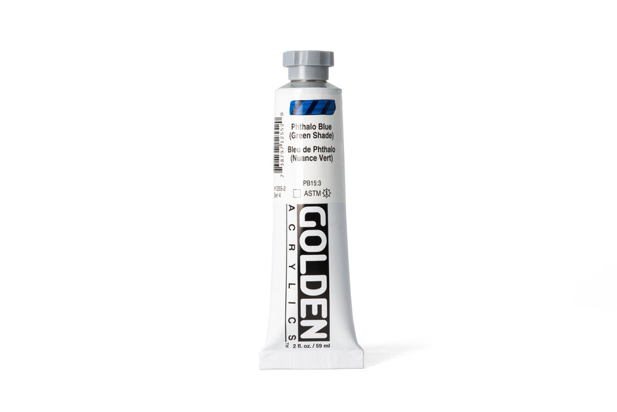 Golden Heavy Body Acrylics, Phthalo Blue (Green Shade)