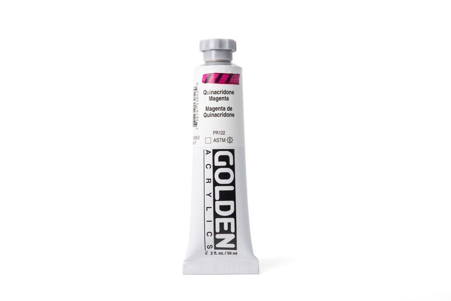Golden Heavy Body Acrylics, Quinacridone Magenta
