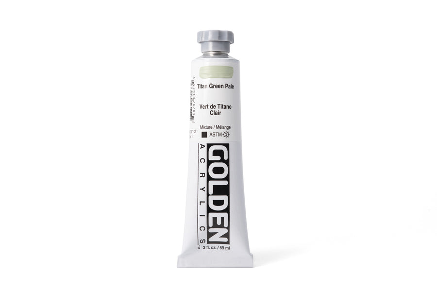 Golden Heavy Body Acrylics, Titan Green Pale