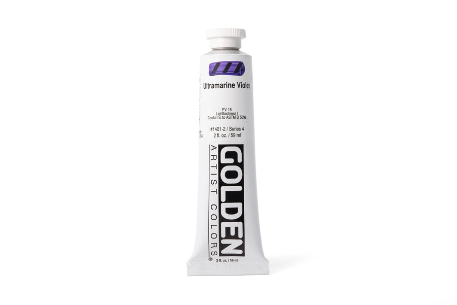 Golden Heavy Body Acrylics, Ultramarine Violet