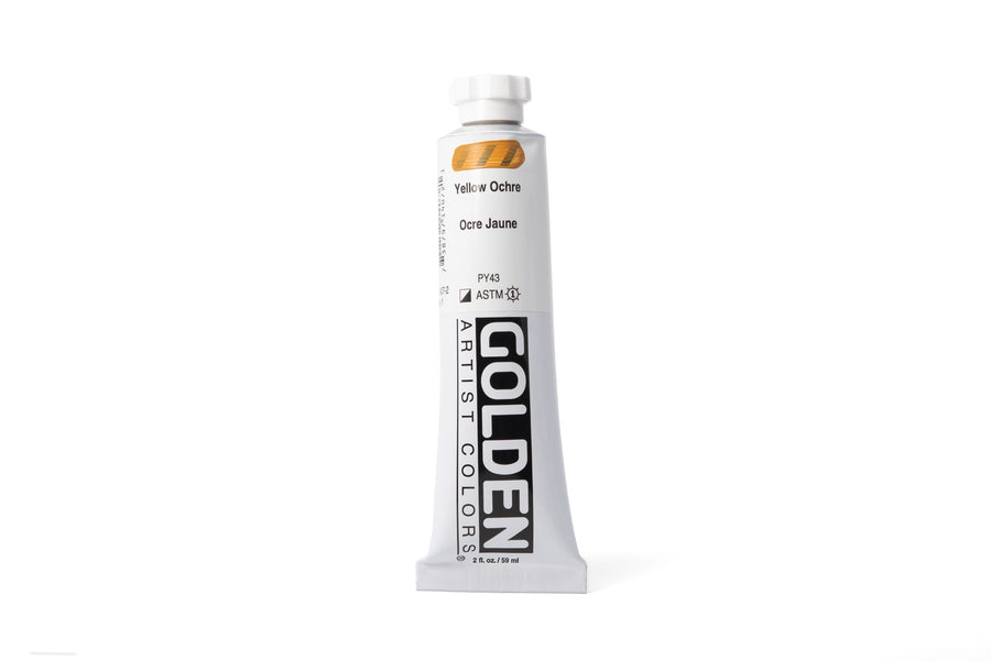 Golden Heavy Body Acrylics, Yellow Ochre