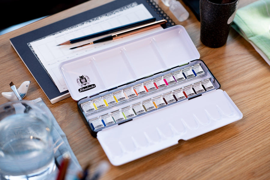 Schmincke - Akademie Watercolors, Special Set of 24 - St. Louis Art Supply