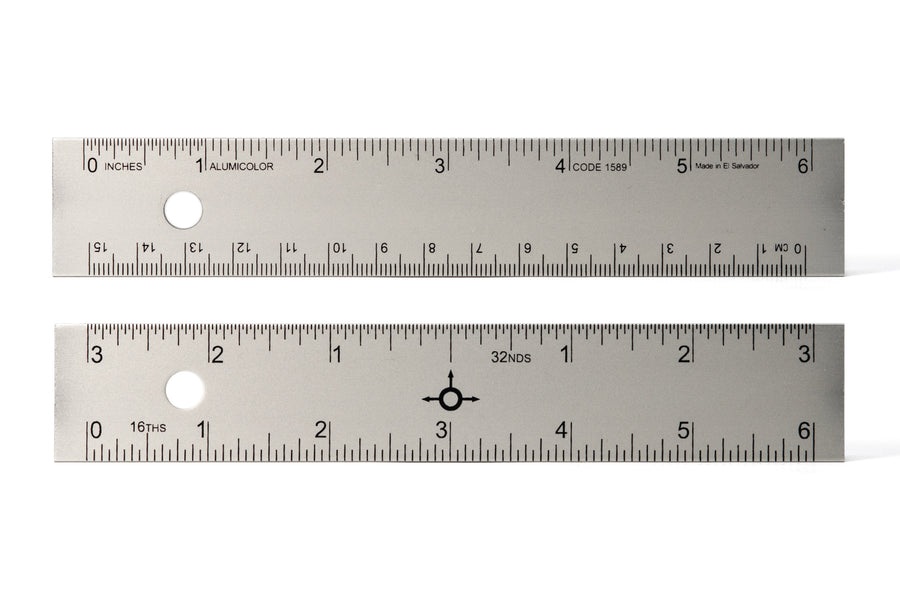 Alumicolor - Center-Finding Straightedges - St. Louis Art Supply