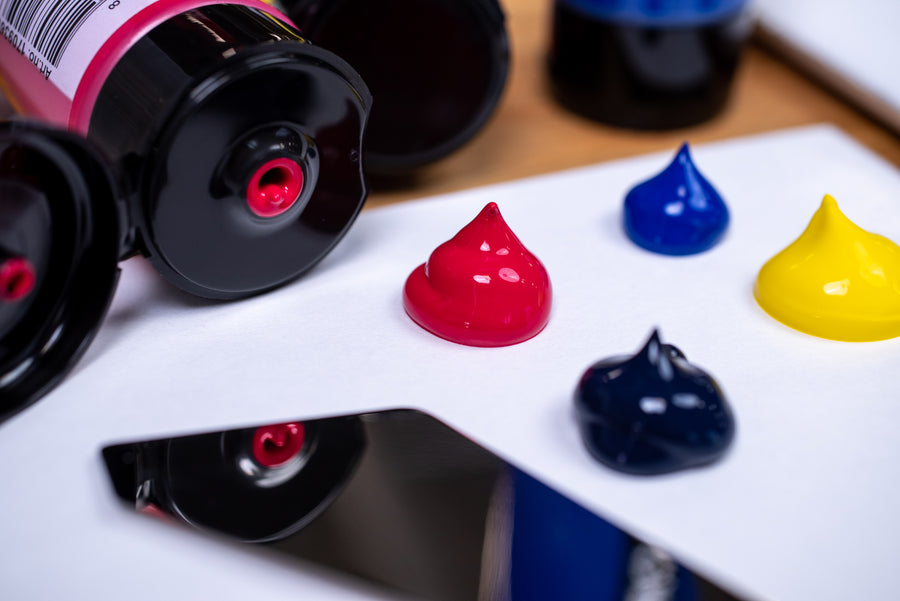 Amsterdam Standard Acrylic Colors, 120 mL, Permanent Red Purple