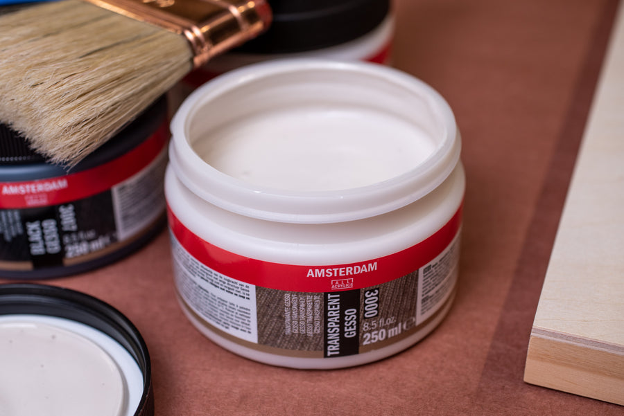 Amsterdam Transparent Gesso, 250 mL