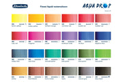 Schmincke - Aqua Drop Liquid Watercolors, Set of 5 with Aqua Liner - St. Louis Art Supply