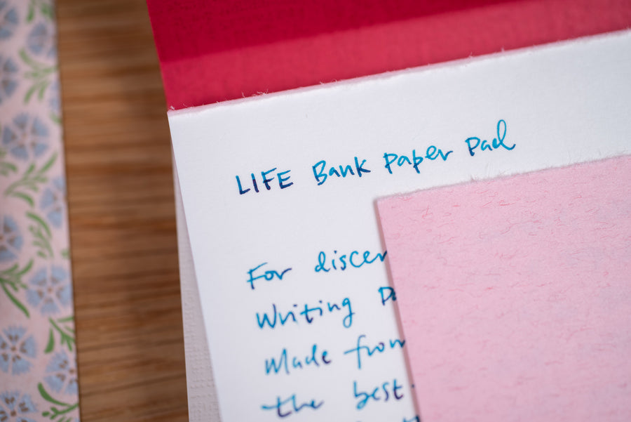 LIFE ✕ Mitsubishi Bank Paper Writing Pad, A5