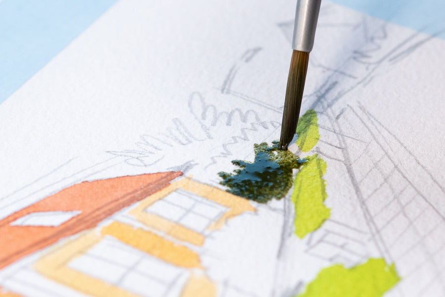 Blockx - Blockx Watercolor Half Pan, #212 Blockx Yellow - St. Louis Art Supply