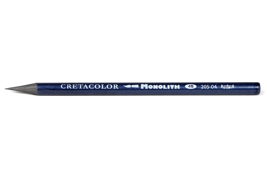 Aqua Monolith Water-Soluble Pencil, 4B