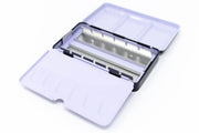 Enameled metal watercolor tin, 12 slotsSt. Louis Art Supply 