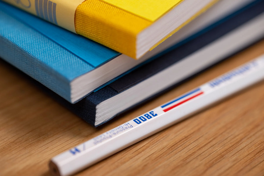 Ecoqua Plus Clothbound Notebook, A5 Dot Grid, Navy